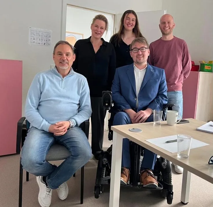 Herr Frankenstein, Landesbehindertenbeauftragter der Freien Hansestadt Bremen – Besuch bei MATZ · März 2025