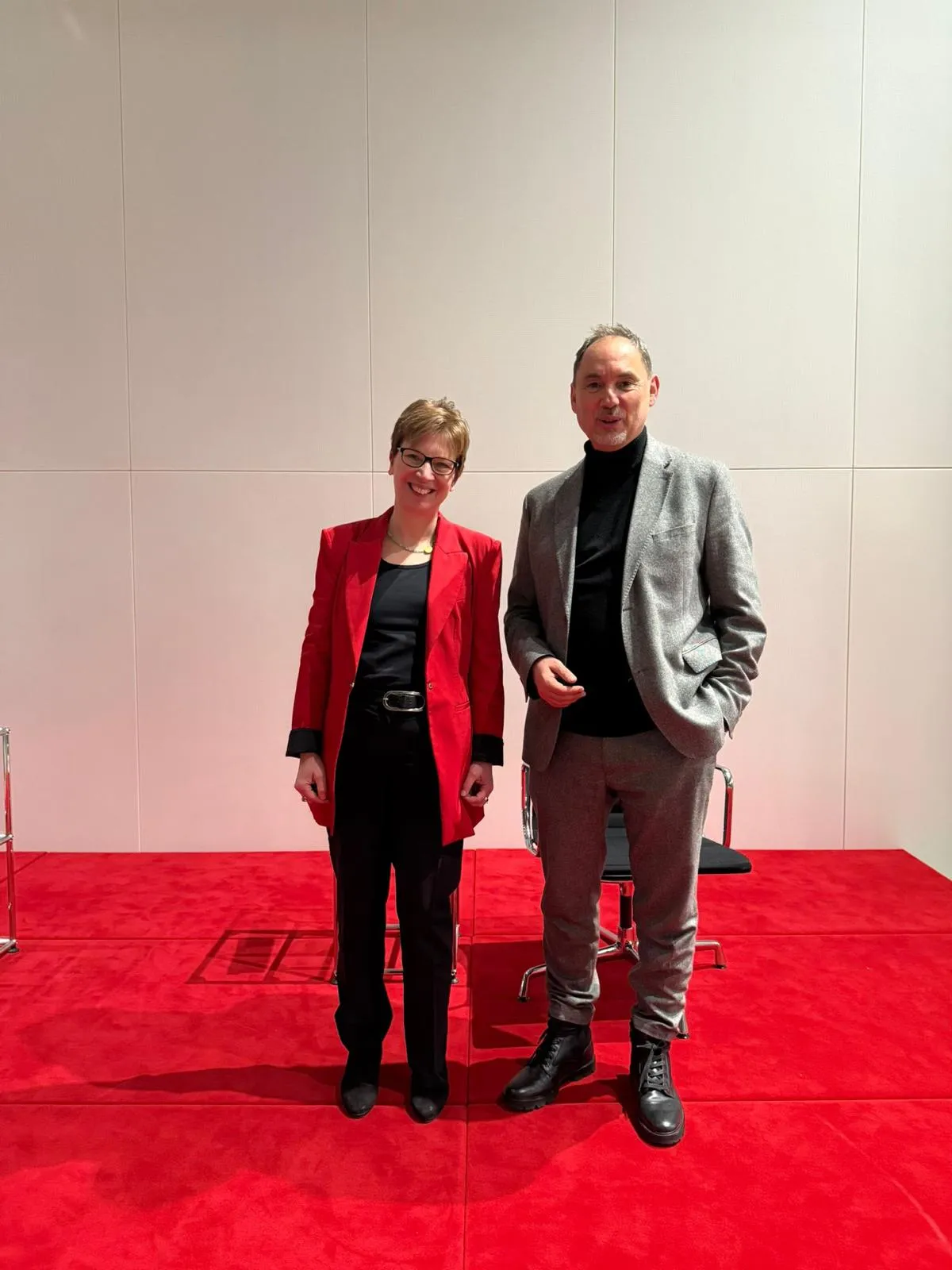 Frau Schilling, Senatorin für Soziales, Jugend, Integration und Sport – Jubiläum des Landesbehindertenbeauftragten · Dezember 2025